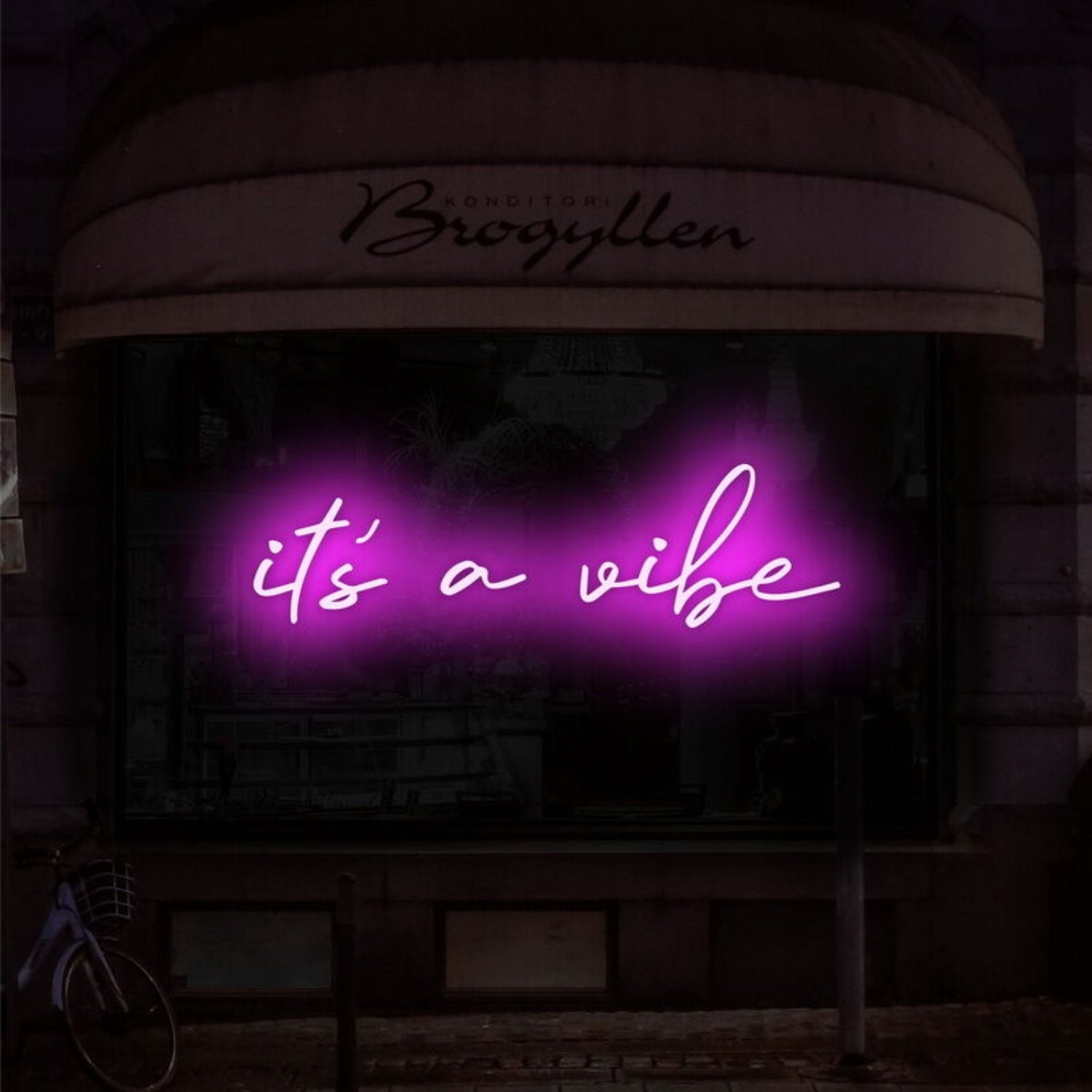 Its A Vibe Led Neon Sign Fcool And Relaxing Spaces | Shineneon