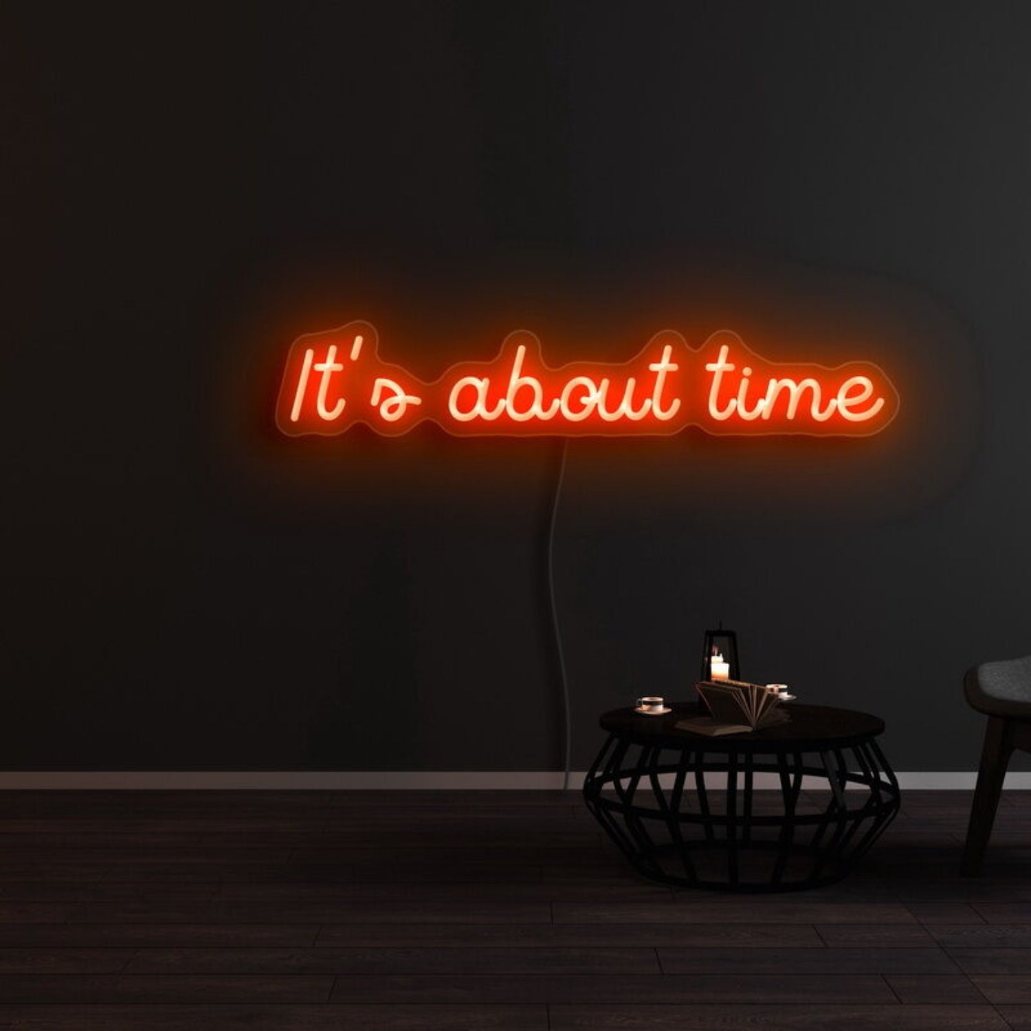Its About Time Led Neon Sign | Shineneon