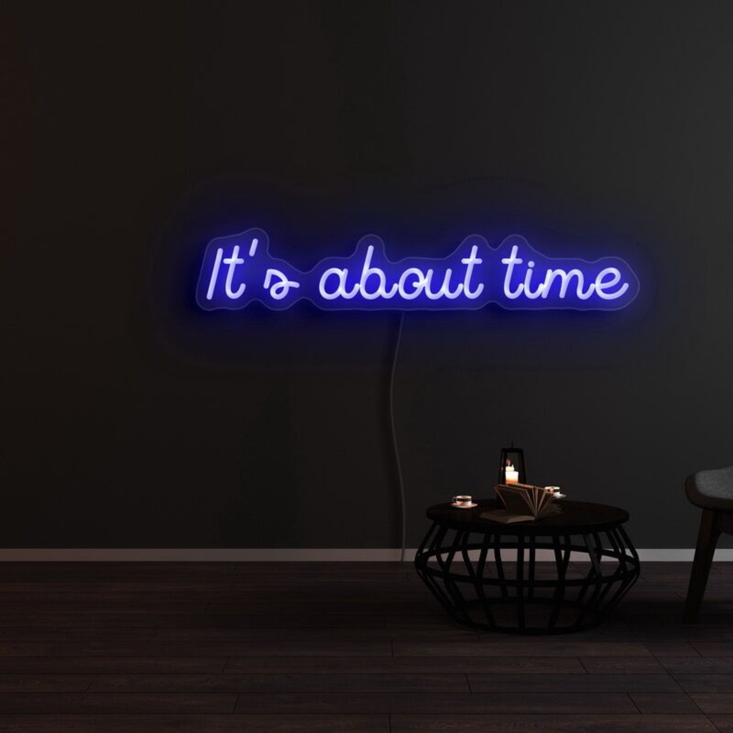 Its About Time Led Neon Sign | Shineneon