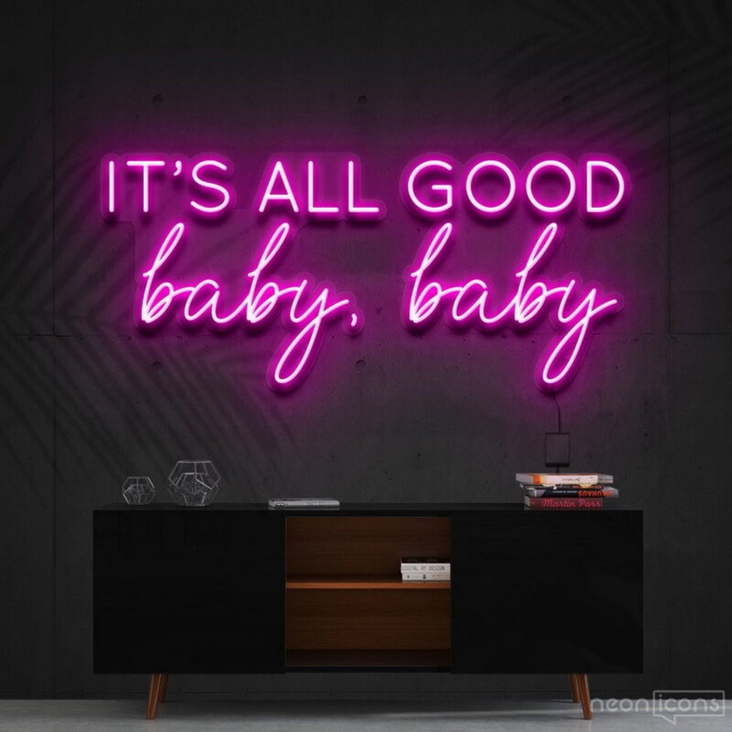 Its All Good Baby Baby Neon Sign For Positive And Fun Spaces | Shineneon