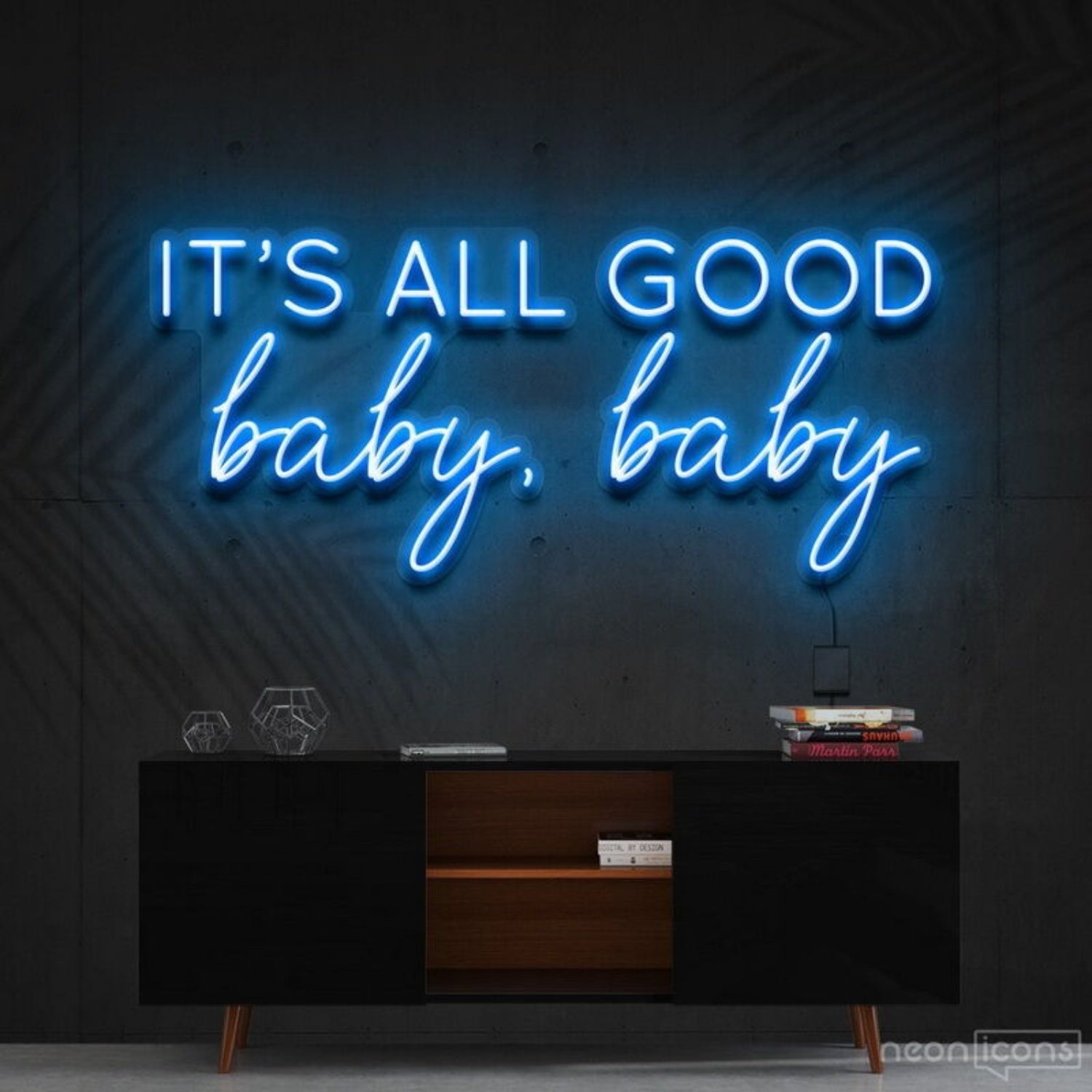 Its All Good Baby Baby Neon Sign For Positive And Fun Spaces | Shineneon