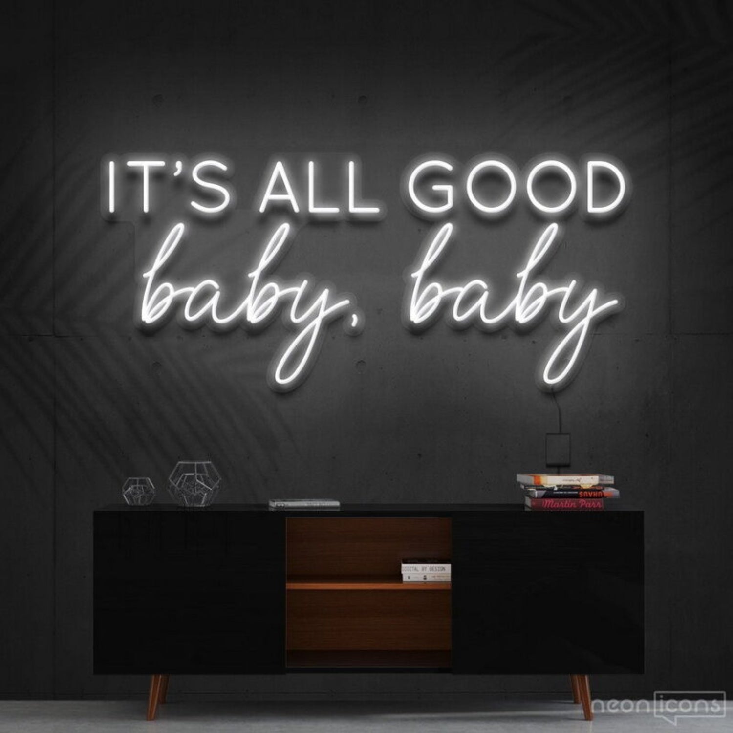 Its All Good Baby Baby Neon Sign For Positive And Fun Spaces | Shineneon