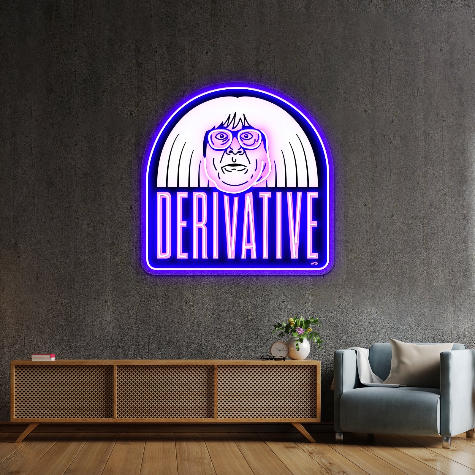 Its Always Sunny Derivative Artwork Room Lights Neon - Shineneon