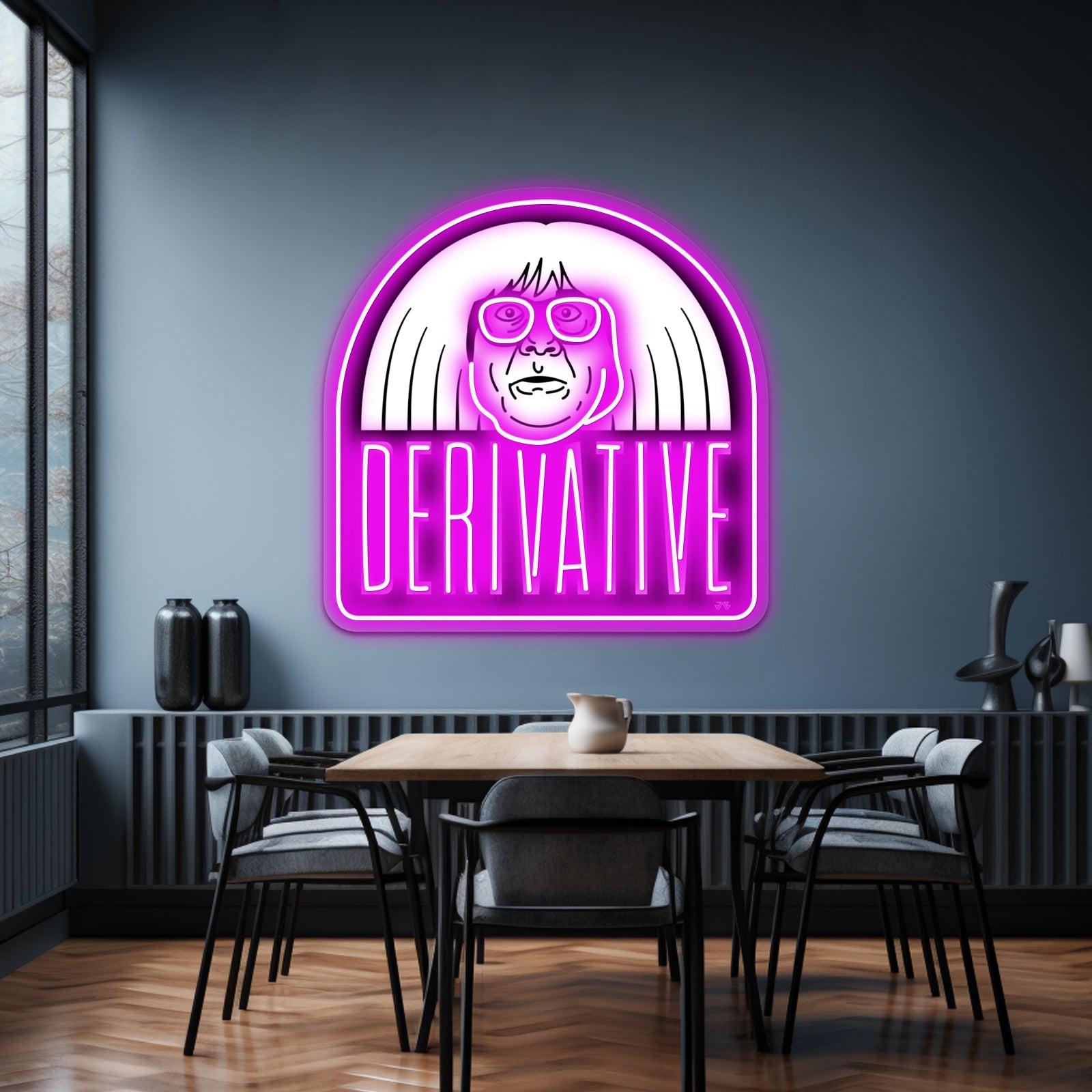 Its Always Sunny Derivative Artwork Room Lights Neon - Shineneon