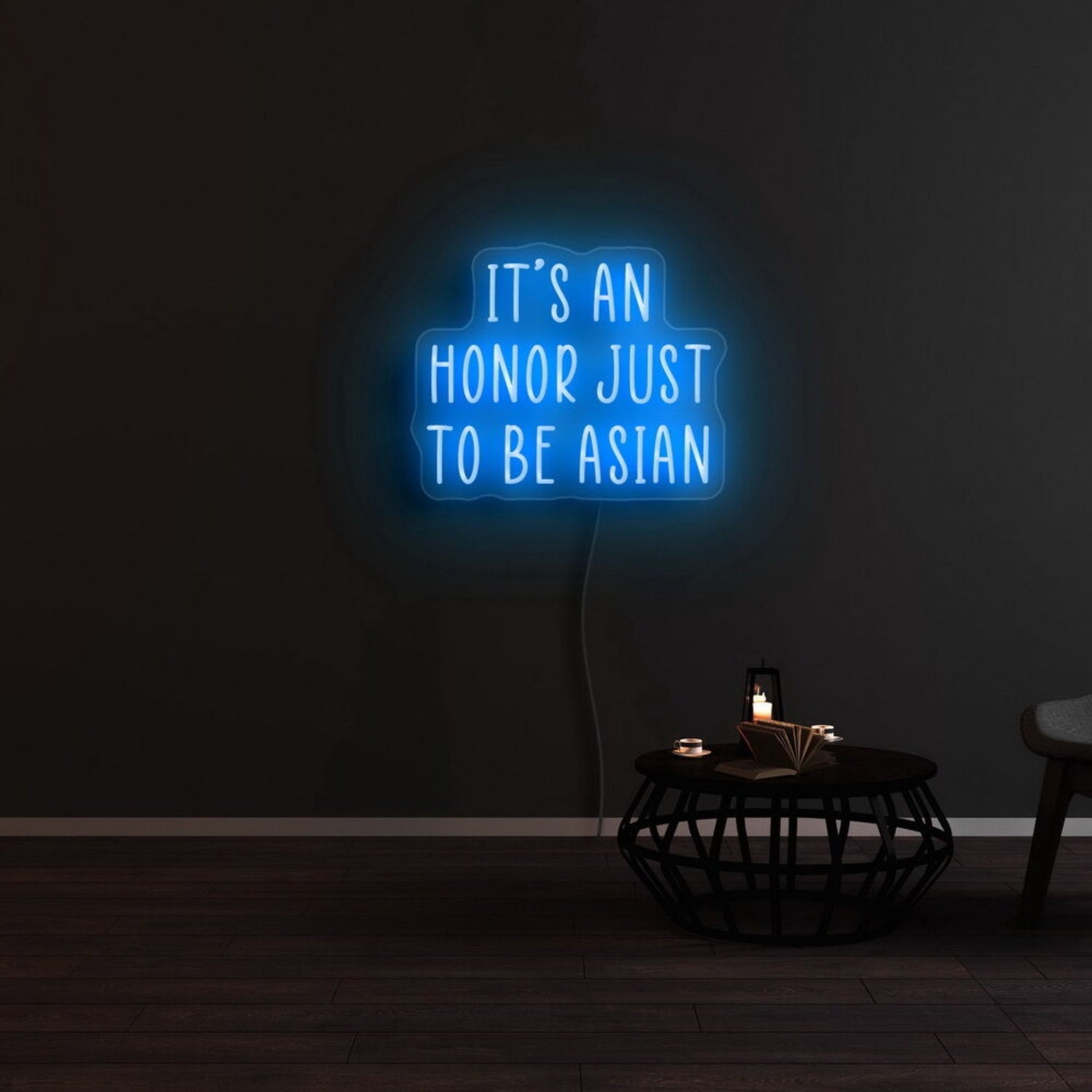 Its An Honor Just To Be Asian Neon Sign For Cultural Pride | Shineneon