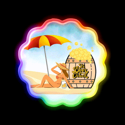 Its Beer Oclock Man Cave Bar Led Neon Sign