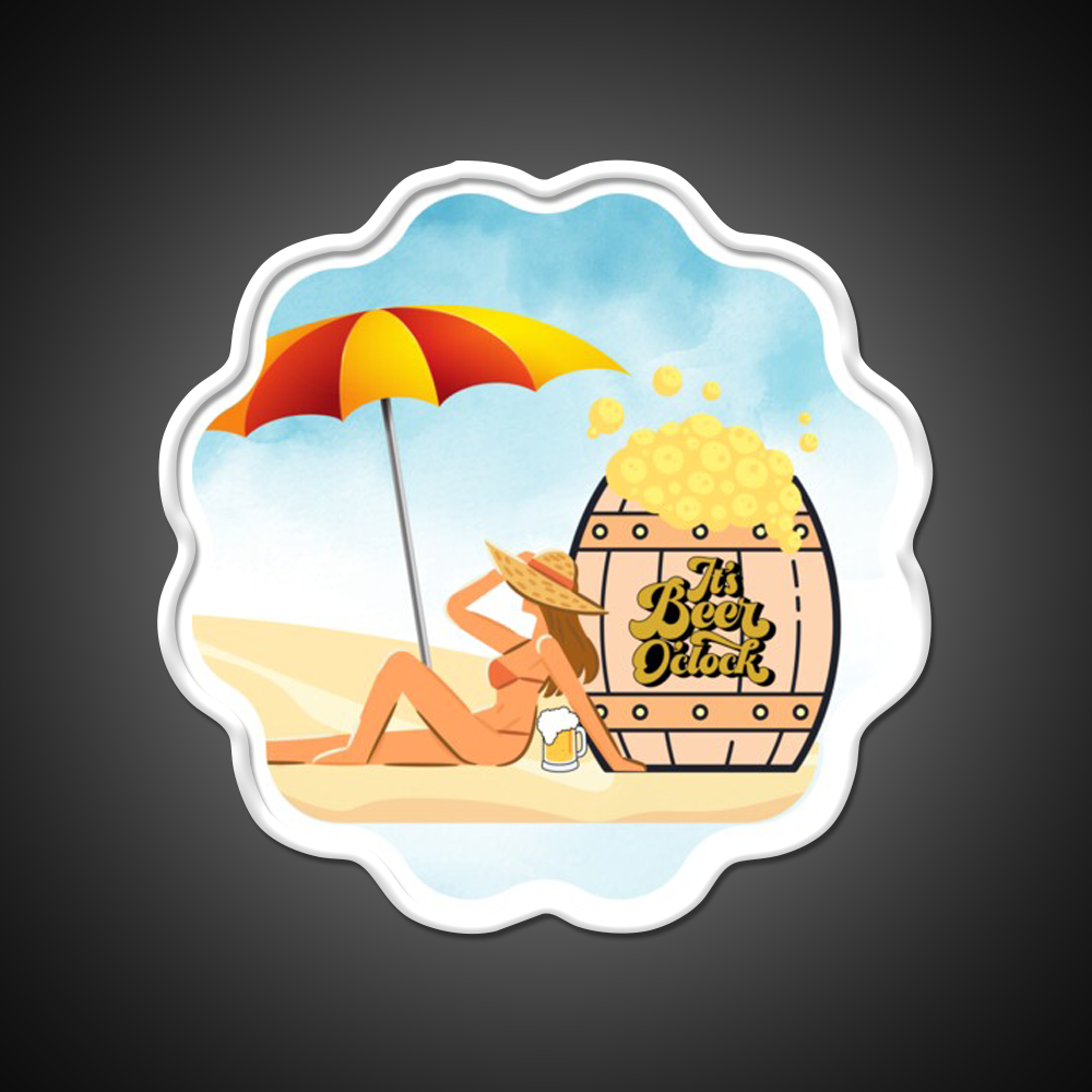 Its Beer Oclock Man Cave Bar Led Neon Sign