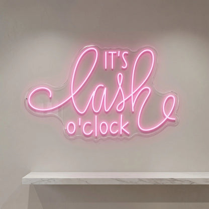 It's Cash O'clock LED Neon Sign - 01 Original Product Image