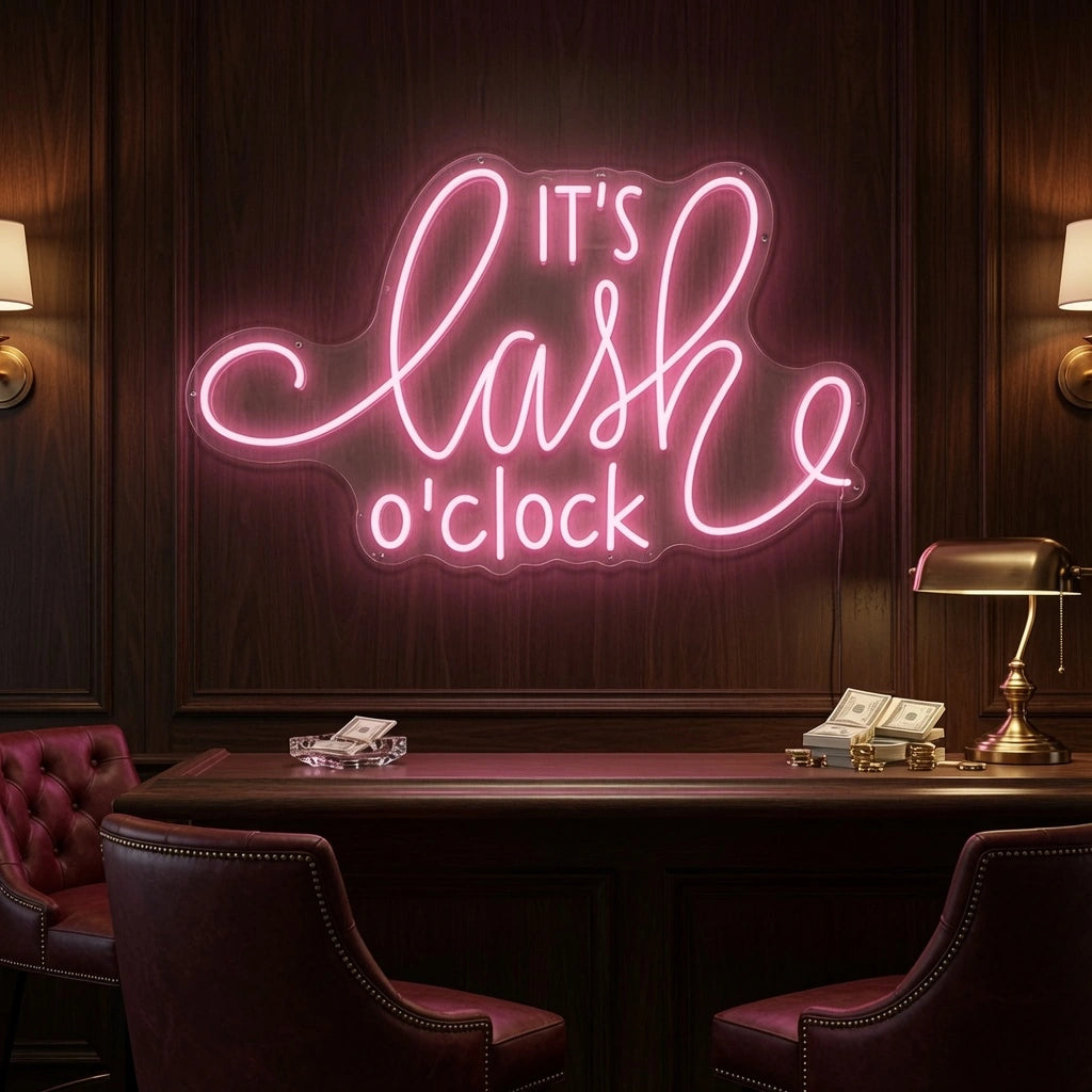 It's Cash O'clock LED Neon Sign - 02 High-Converting Product Image