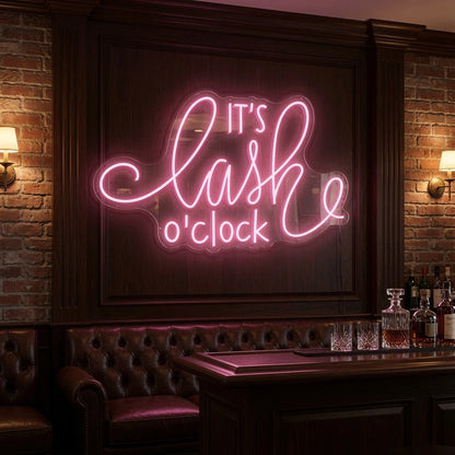It's Cash O'clock LED Neon Sign - 03 Real Lifestyle Scene