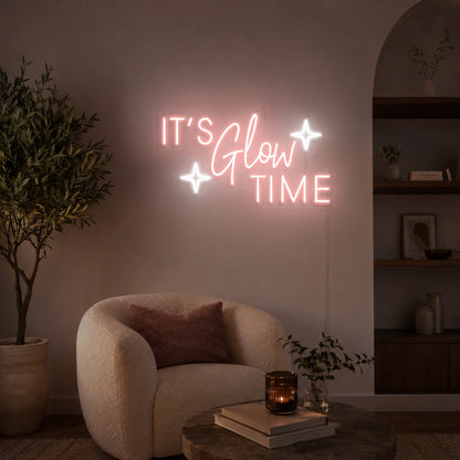 Its Glow Time LED Neon Sign - 04 Size Image