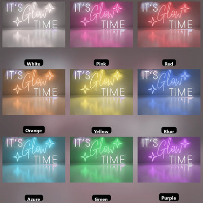 It's Glow Time LED Neon Sign Home Art - Shineneon