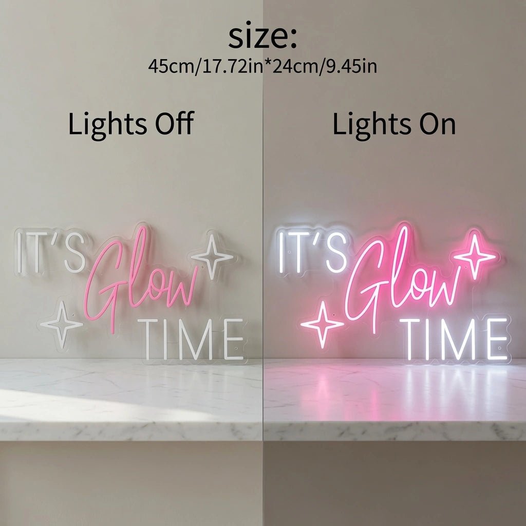 It's Glow Time LED Neon Sign Home Art - Shineneon
