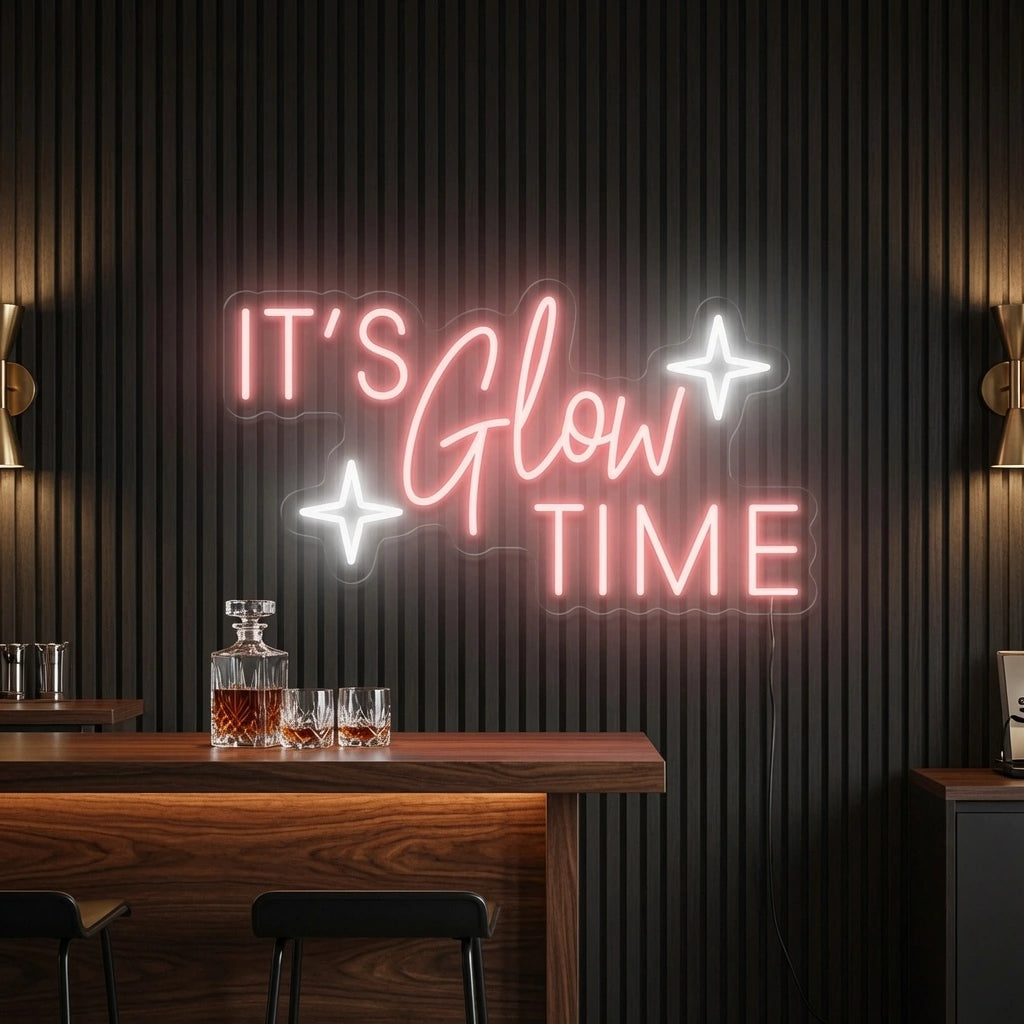 It's Glow Time LED Neon Sign Wall Decor - 02 High-Converting Product Image