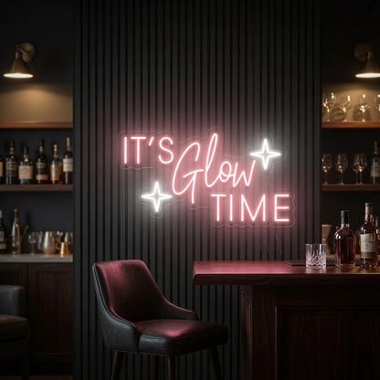 It's Glow Time LED Neon Sign Wall Neon Sign - 02 High-Converting Product Image