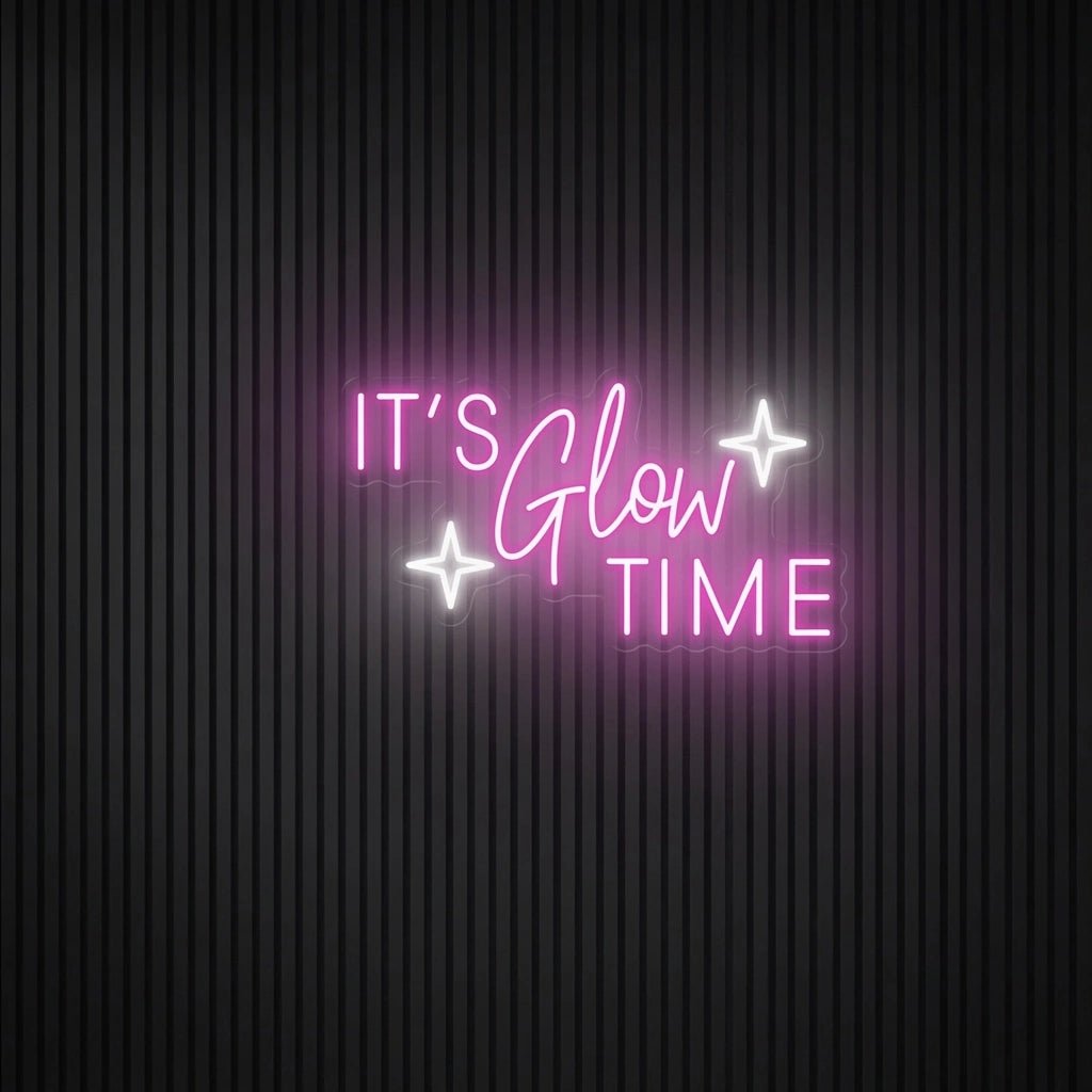 It's Glow Time Wall Decor LED Neon Sign - Shineneon