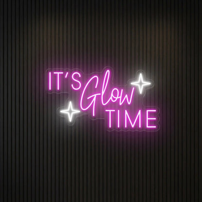 It's Glow Time Wall Decor LED Neon Sign - Shineneon