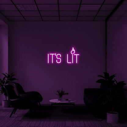 Its Lit Neon Sign For Party Decor | Shineneon