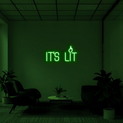 Its Lit Neon Sign For Party Decor | Shineneon