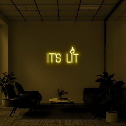 Its Lit Neon Sign For Party Decor | Shineneon