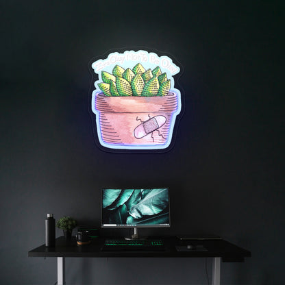 Ive Literally Never Been Better Artwork Man Cave Neon Sign