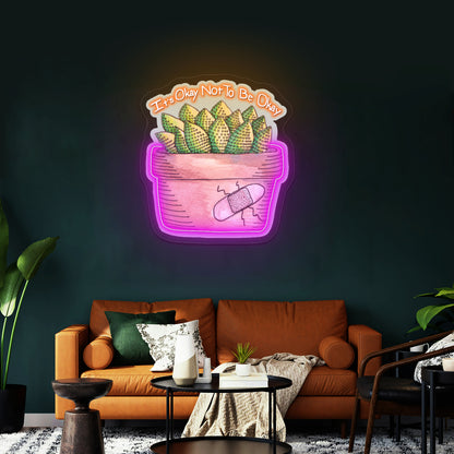 Ive Literally Never Been Better Artwork Man Cave Neon Sign