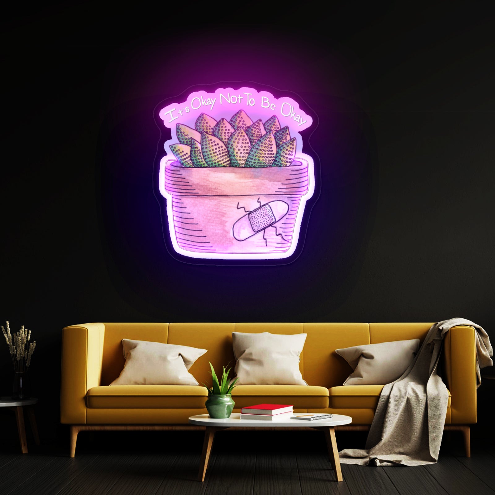 Ive Literally Never Been Better Artwork Man Cave Neon Sign