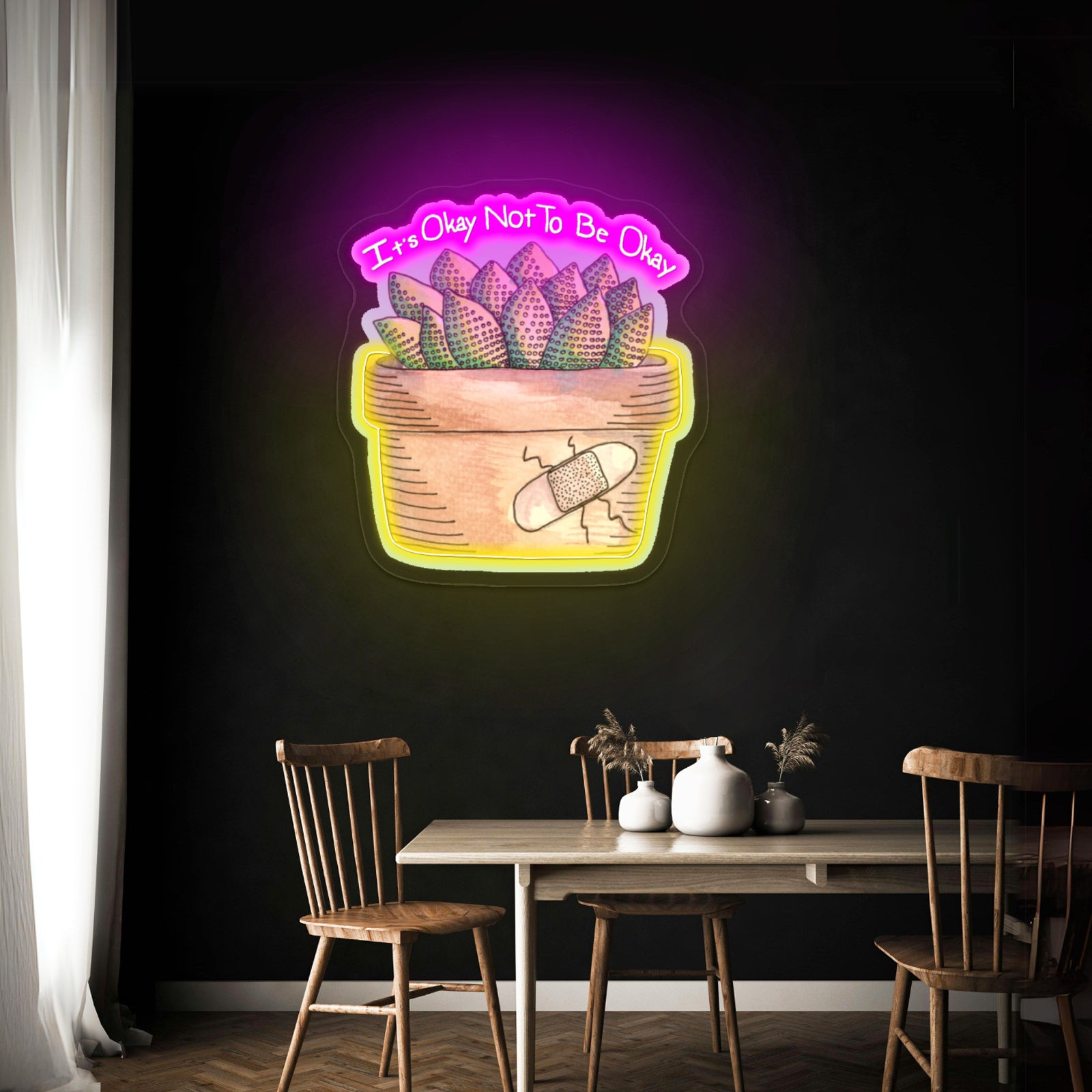 Ive Literally Never Been Better Artwork Man Cave Neon Sign