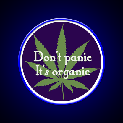 Its Organic Hemp Inspired Green Leaf Led Neon Sign Rgb Color - LED neon sign view 5