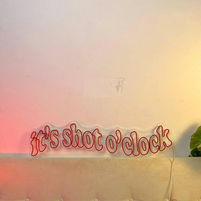 Its Shot Oclock Led Neon Sign Bar Led Neon Sign | Shineneon