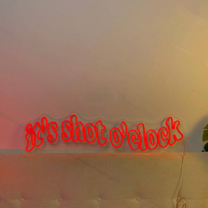 Its Shot Oclock Led Neon Sign Bar Led Neon Sign | Shineneon