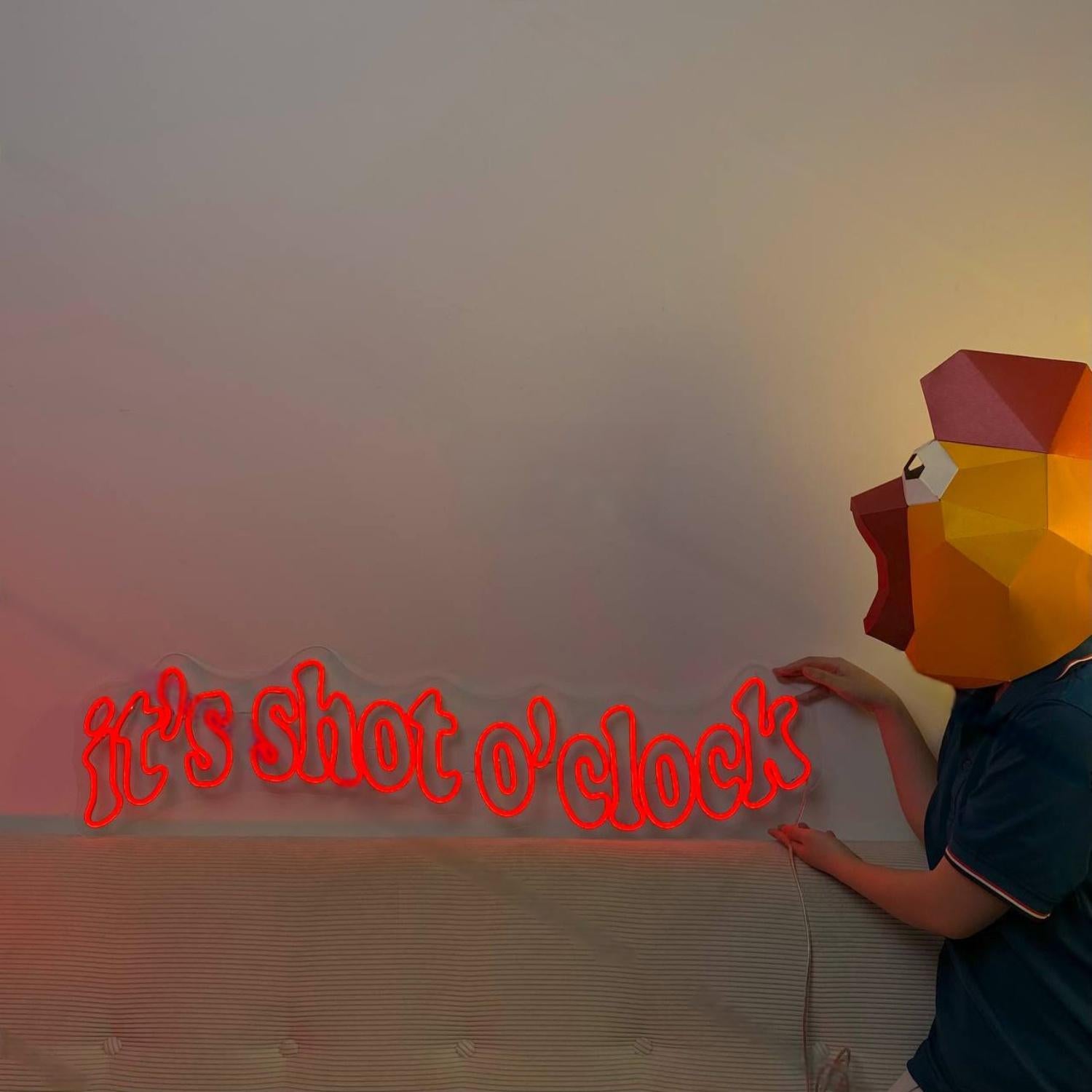 Its Shot Oclock Led Neon Sign Bar Led Neon Sign | Shineneon