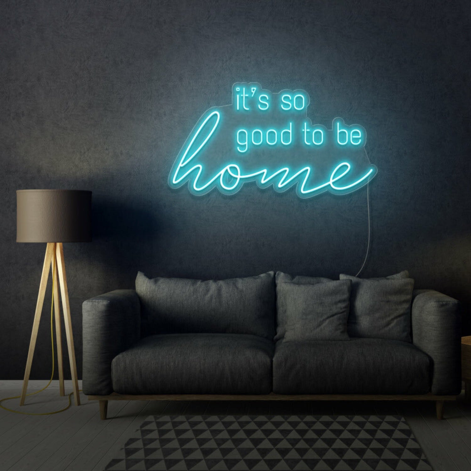 Its So Good To Be Home Led Neon Sign Bedroom Wall Art | Shineneon