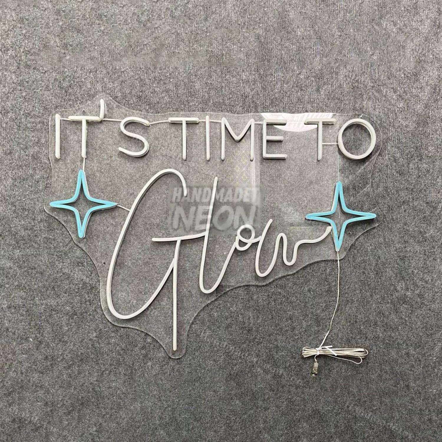 Its Time To Glow Led Neon Sign Led Decor | Shineneon