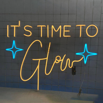 Its Time To Glow Led Neon Sign Led Decor | Shineneon