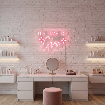 It's Time To Grow LED Neon Sign - 02 High-Converting Product Image