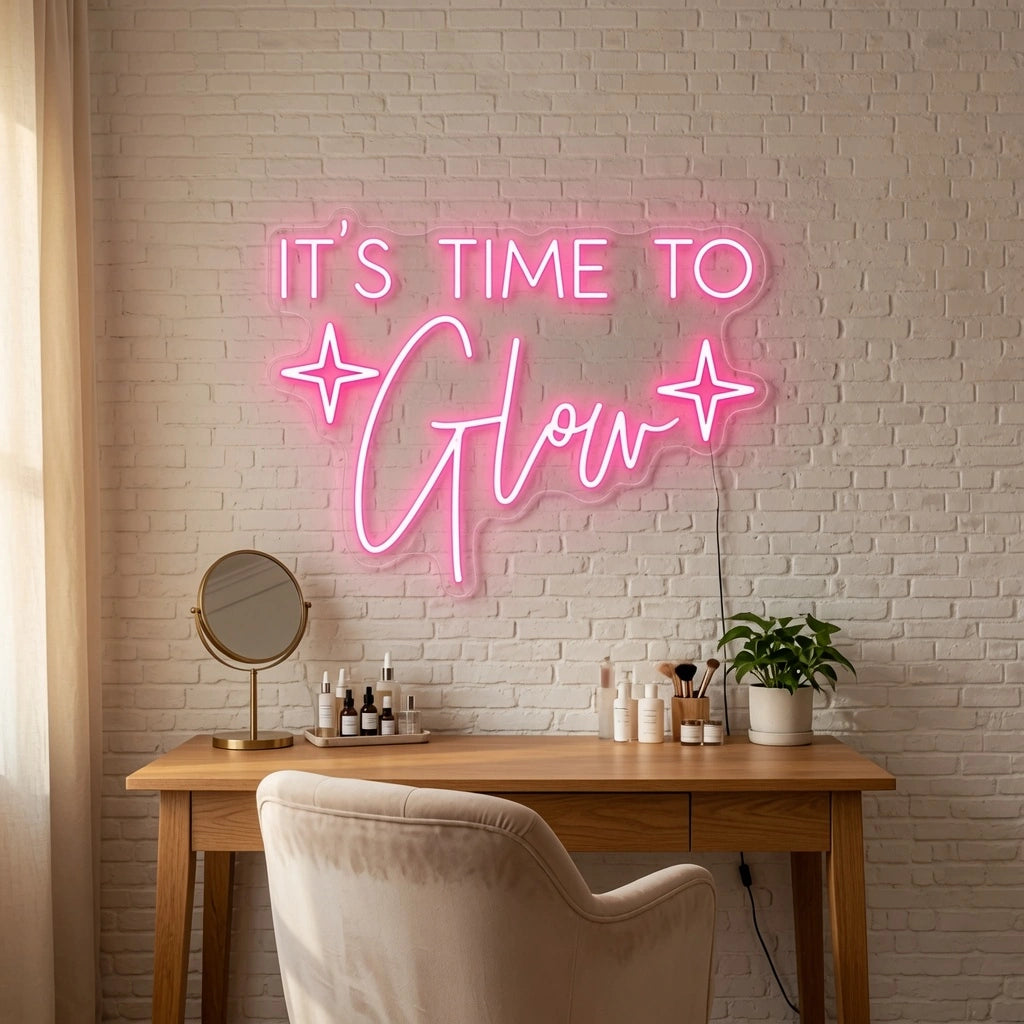 It's Time To Grow LED Neon Sign - 03 Real Lifestyle Scene