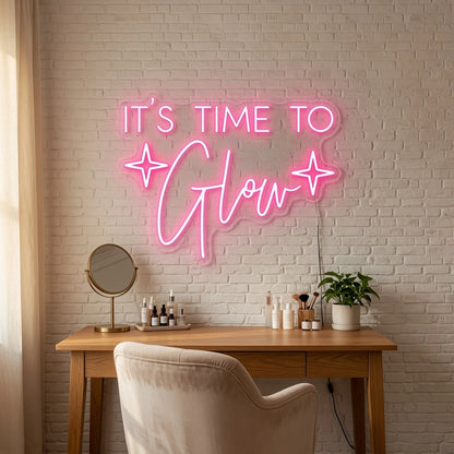 It's Time To Grow LED Neon Sign - 03 Real Lifestyle Scene
