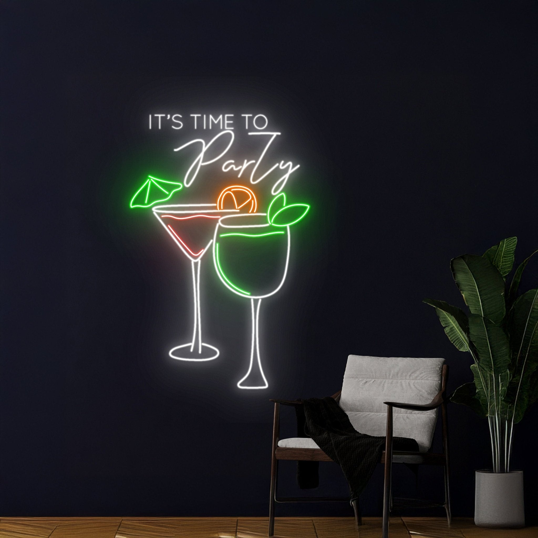 Its Time To Party Neon Light - Shineneon