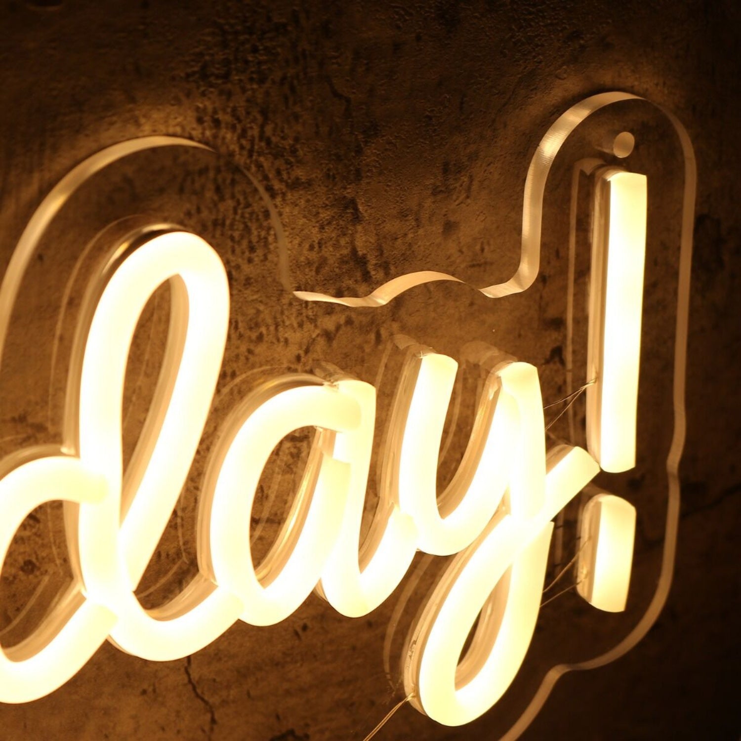 Its Your Birthday Lets Celebrate Yellow Led Neon Sign - Shineneon