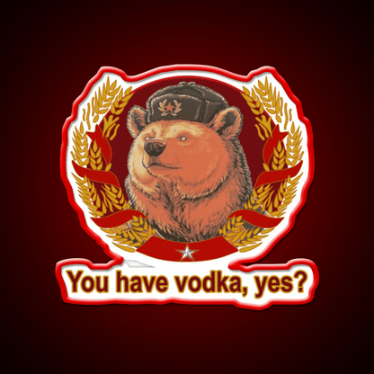 Ivan Bearsky Party Drink Tequila Led Neon Sign Rgb Color - Shineneon
