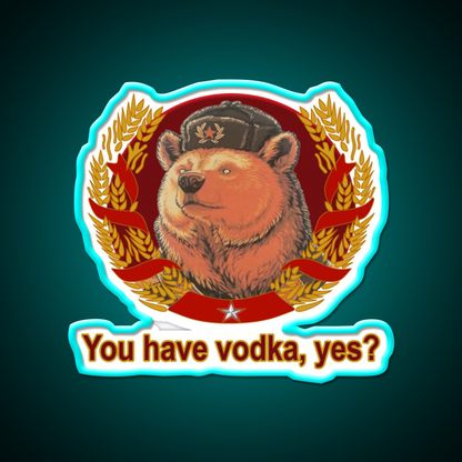 Ivan Bearsky Whiskey Drink Bar Led Neon Sign Rgb Color