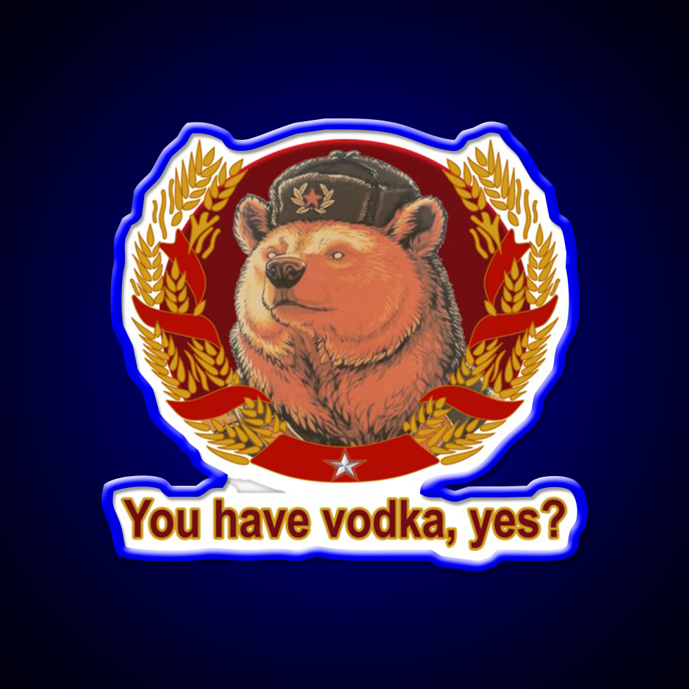 Ivan Bearsky Whiskey Drink Bar Led Neon Sign Rgb Color