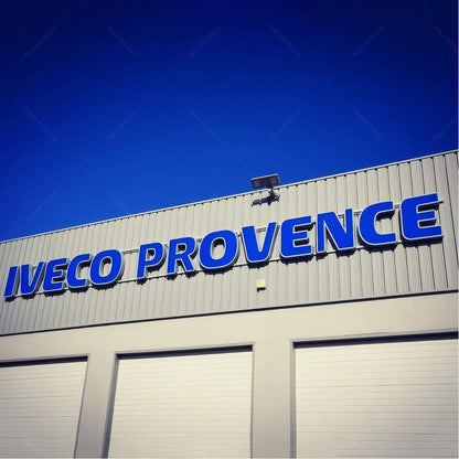 Iveco Provence 3D Frontlit Channel Letters Led Light Sign