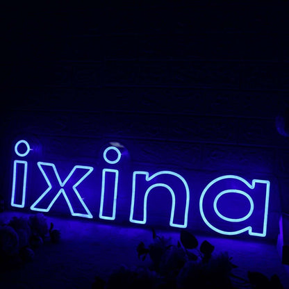 Ixina Blue Led Neon Sign - Shineneon