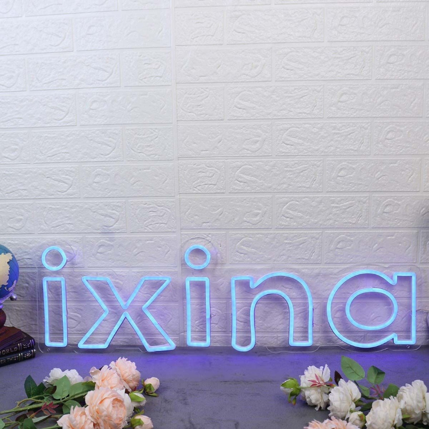 Ixina Blue Led Neon Sign - Shineneon