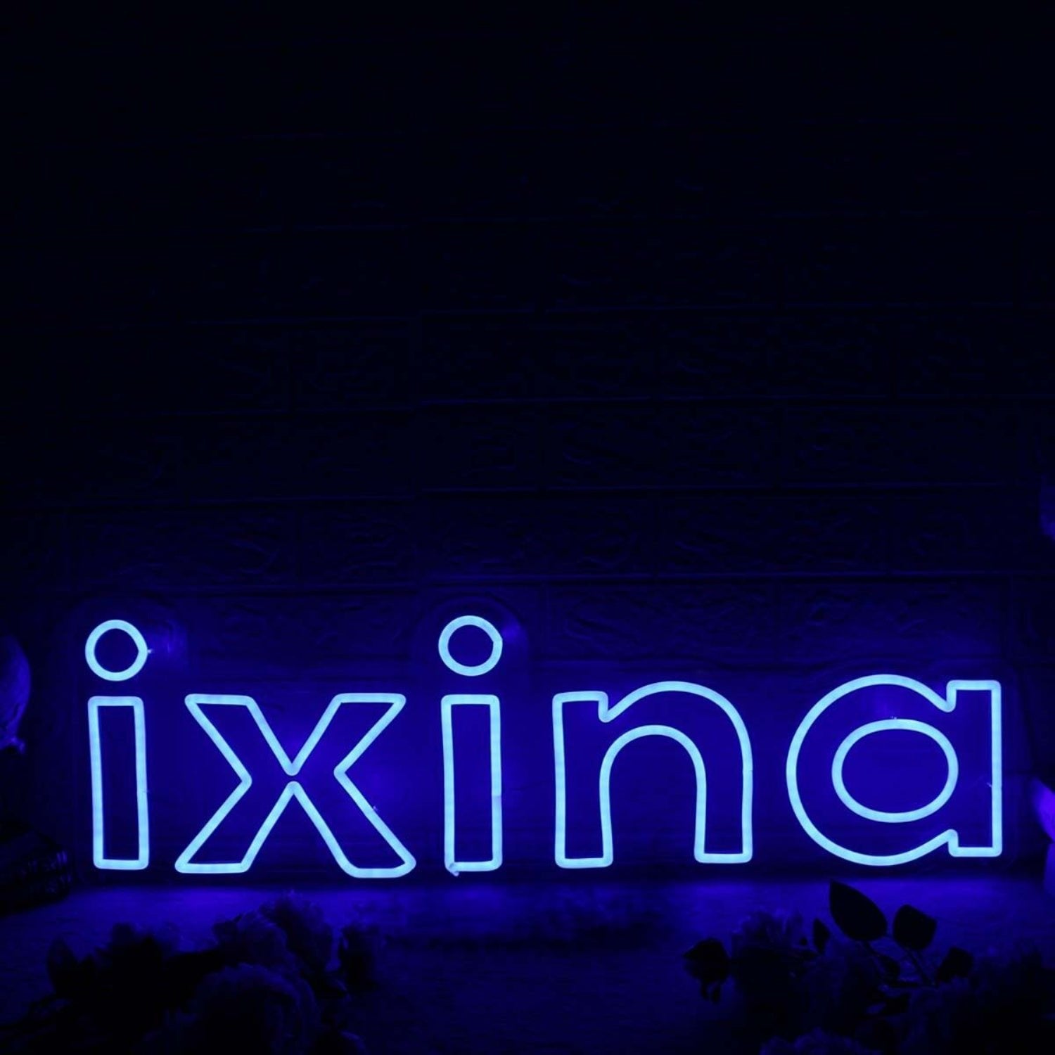 Ixina Blue Led Neon Sign - Shineneon