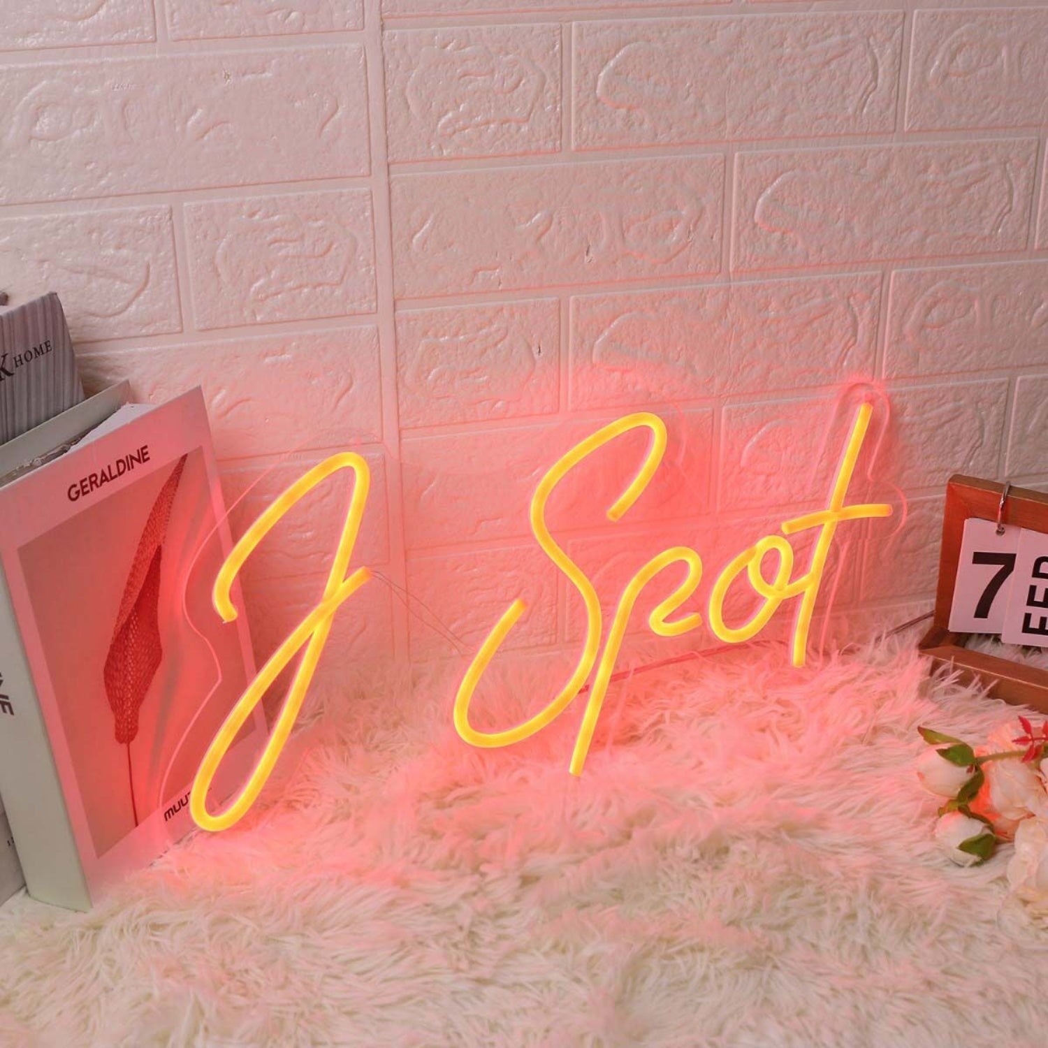 J Spot Red Custom Led Neon Sign - Shineneon
