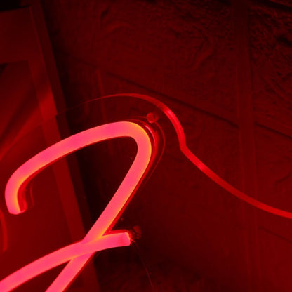 J Spot Red Custom Led Neon Sign - Shineneon