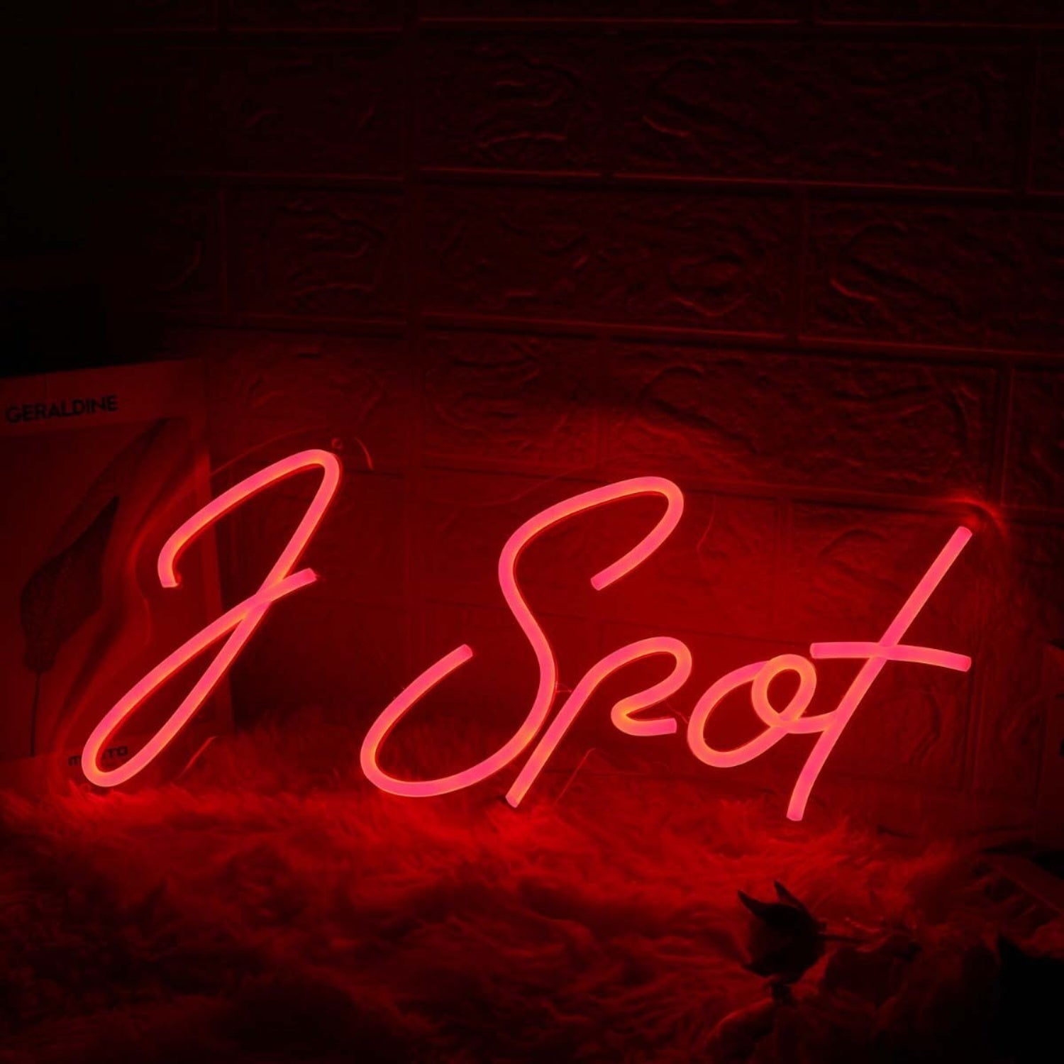 J Spot Red Custom Led Neon Sign - Shineneon